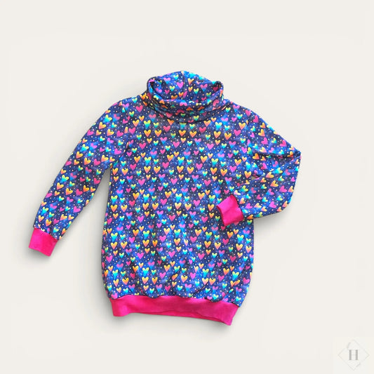 Sweatshirt kjole i isoli str 110 Louifax