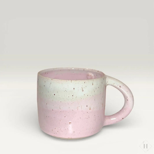Krus med hank - Lyserød Clay by Hornstrup