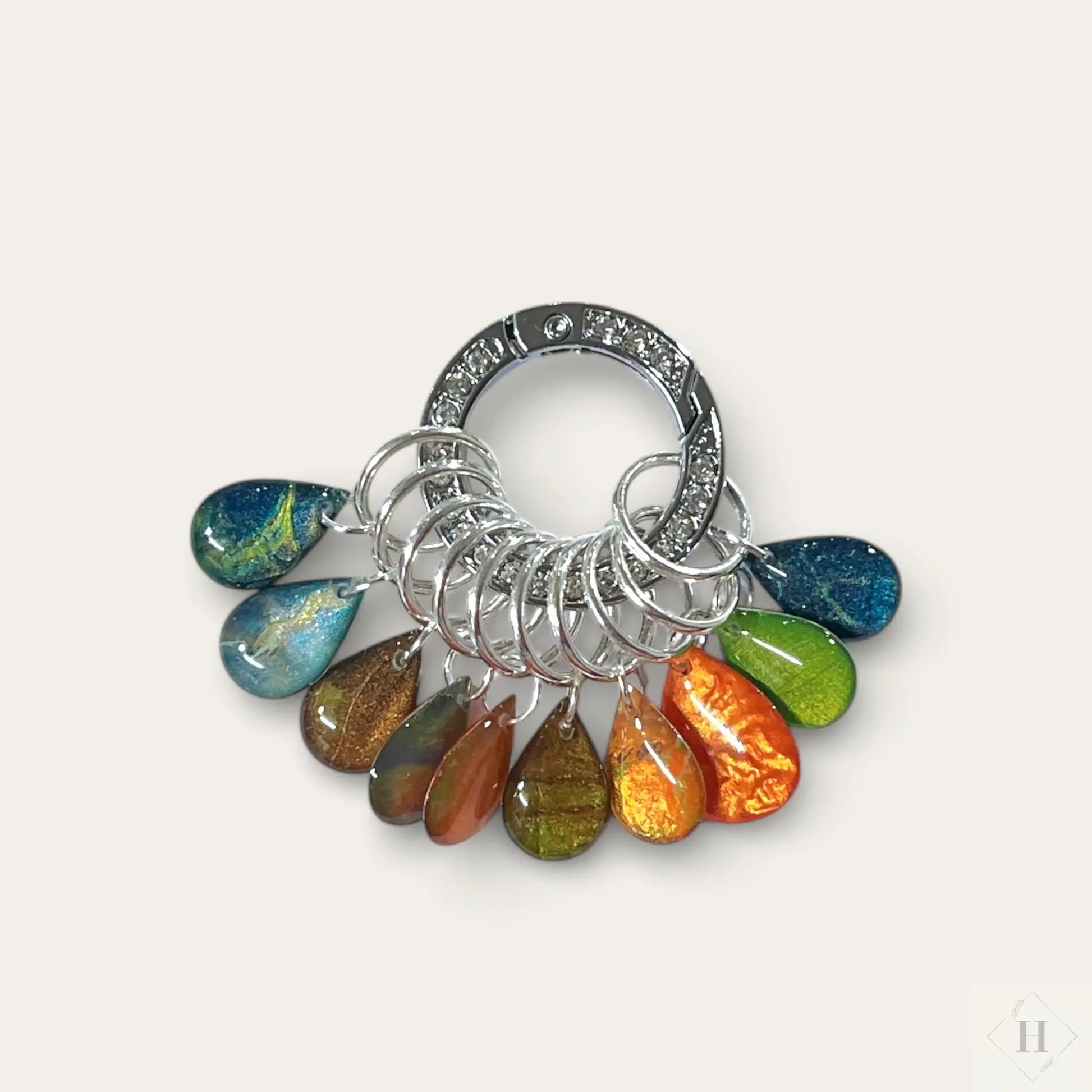 Sæt med 10 håndlavede maskemarkører i farvenuancer Great Fun Arts