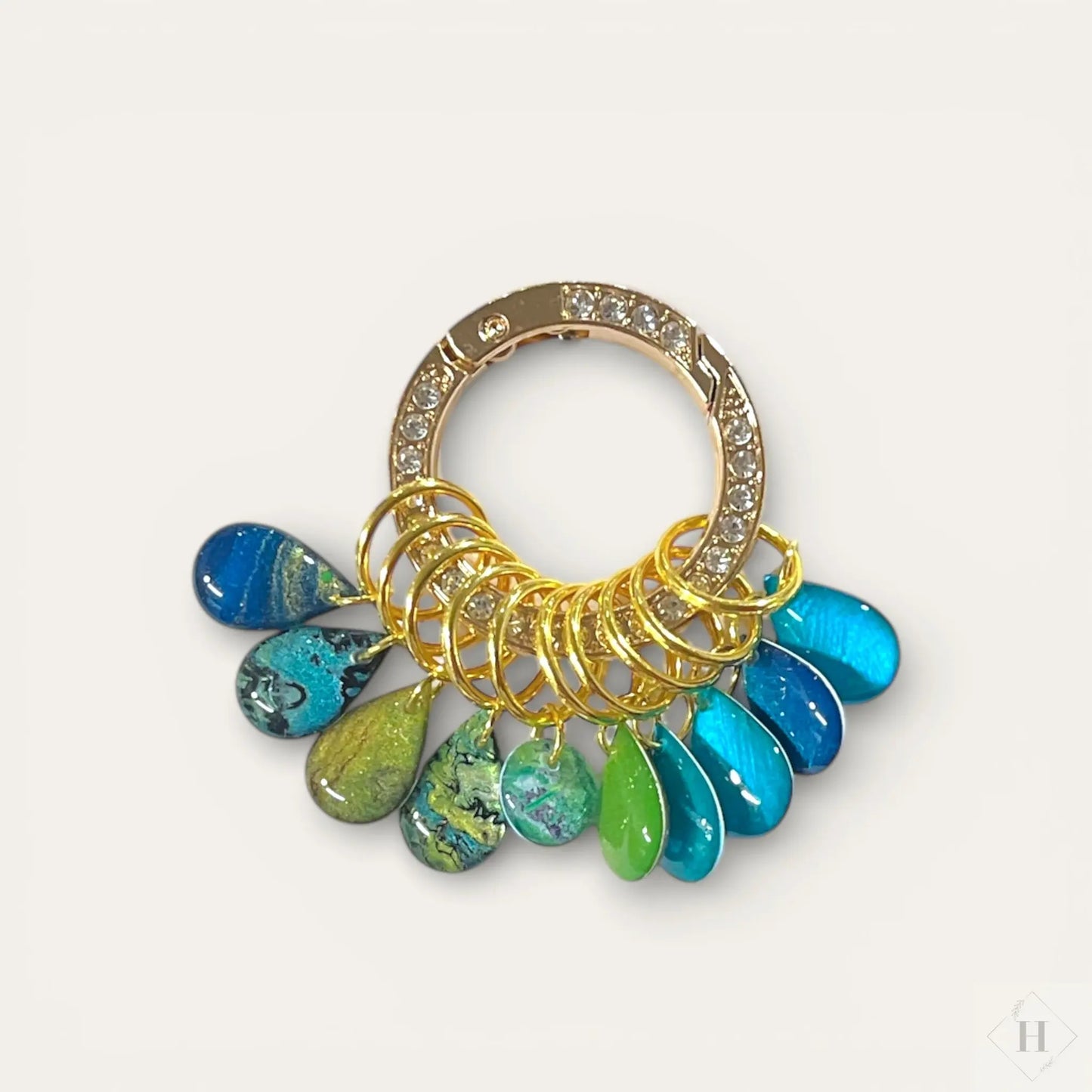 Sæt med 10 håndlavede maskemarkører i farvenuancer Great Fun Arts