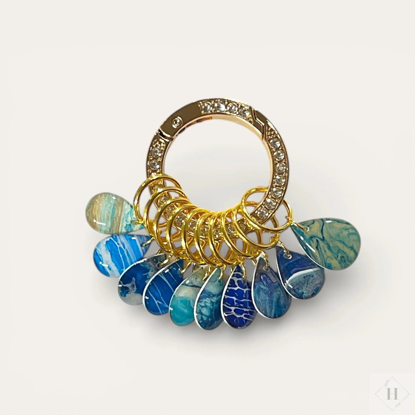 Sæt med 10 håndlavede maskemarkører i farvenuancer Great Fun Arts