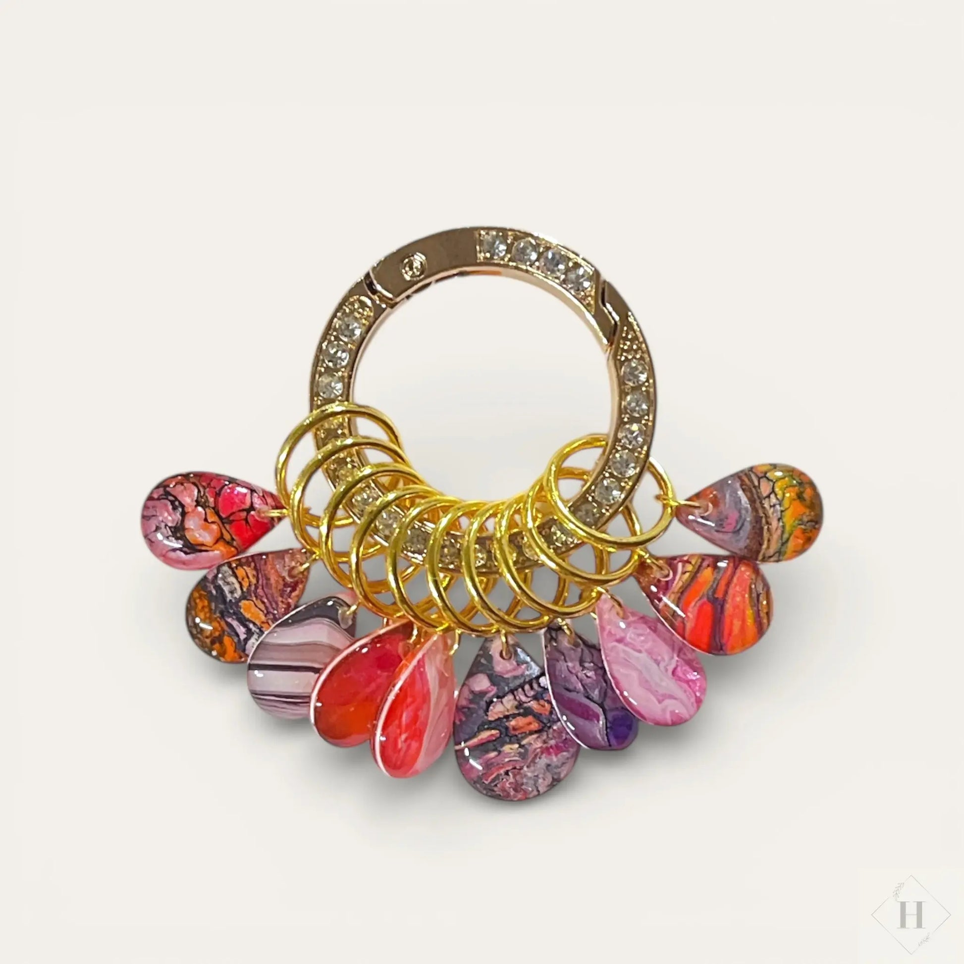 Sæt med 10 håndlavede maskemarkører i farvenuancer Great Fun Arts