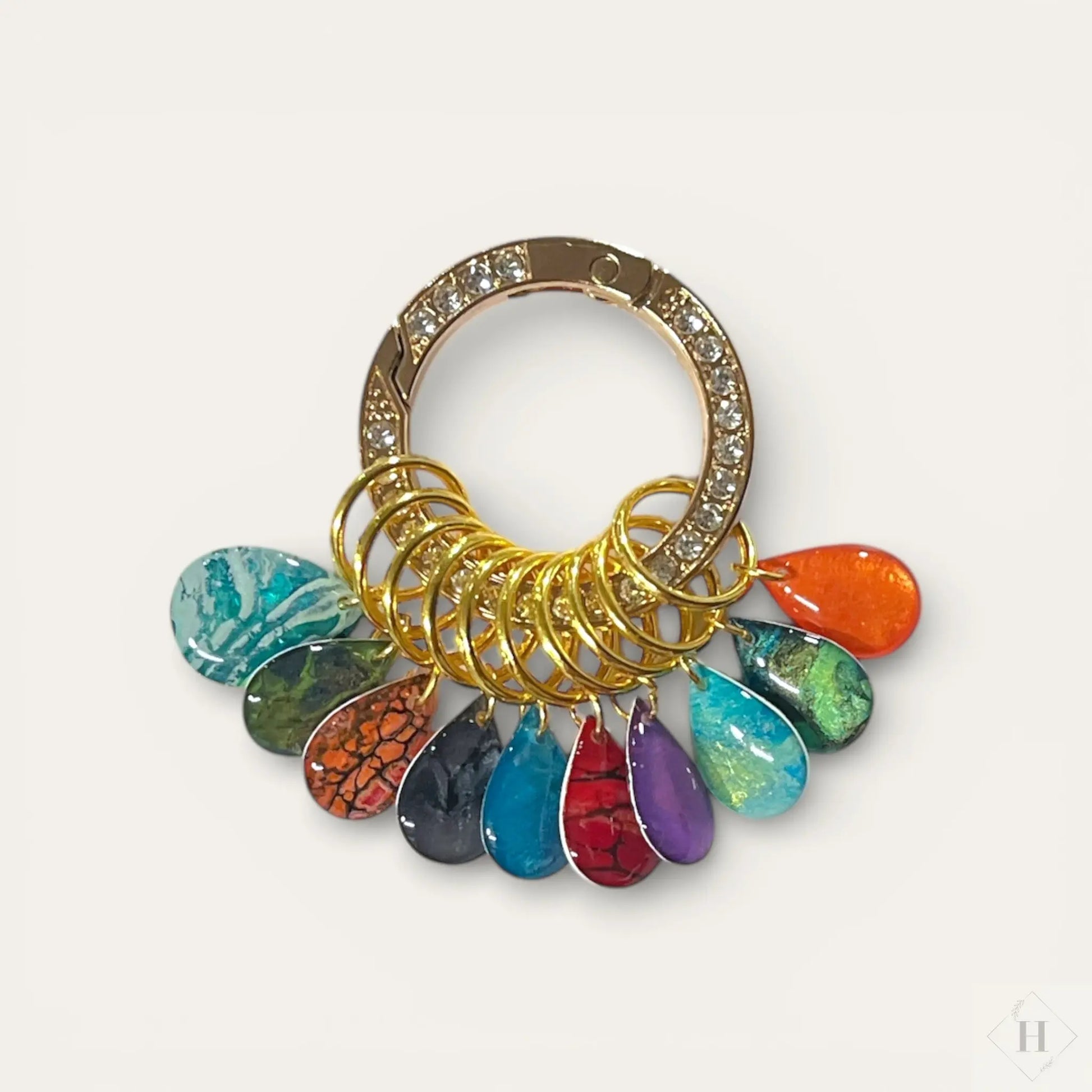 Sæt med 10 håndlavede maskemarkører i farvenuancer Great Fun Arts