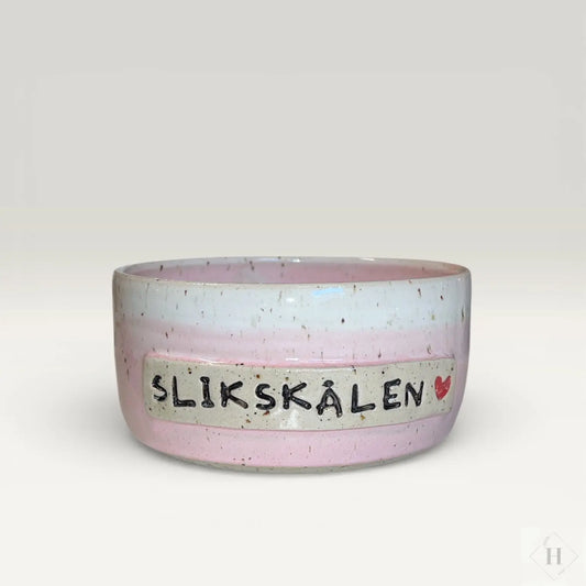 Slikskål i keramik - lyserød Clay by Hornstrup