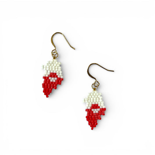 Kalaallit Nunaat øreringe - Håndlavede grønlandsk inspireret øreringe