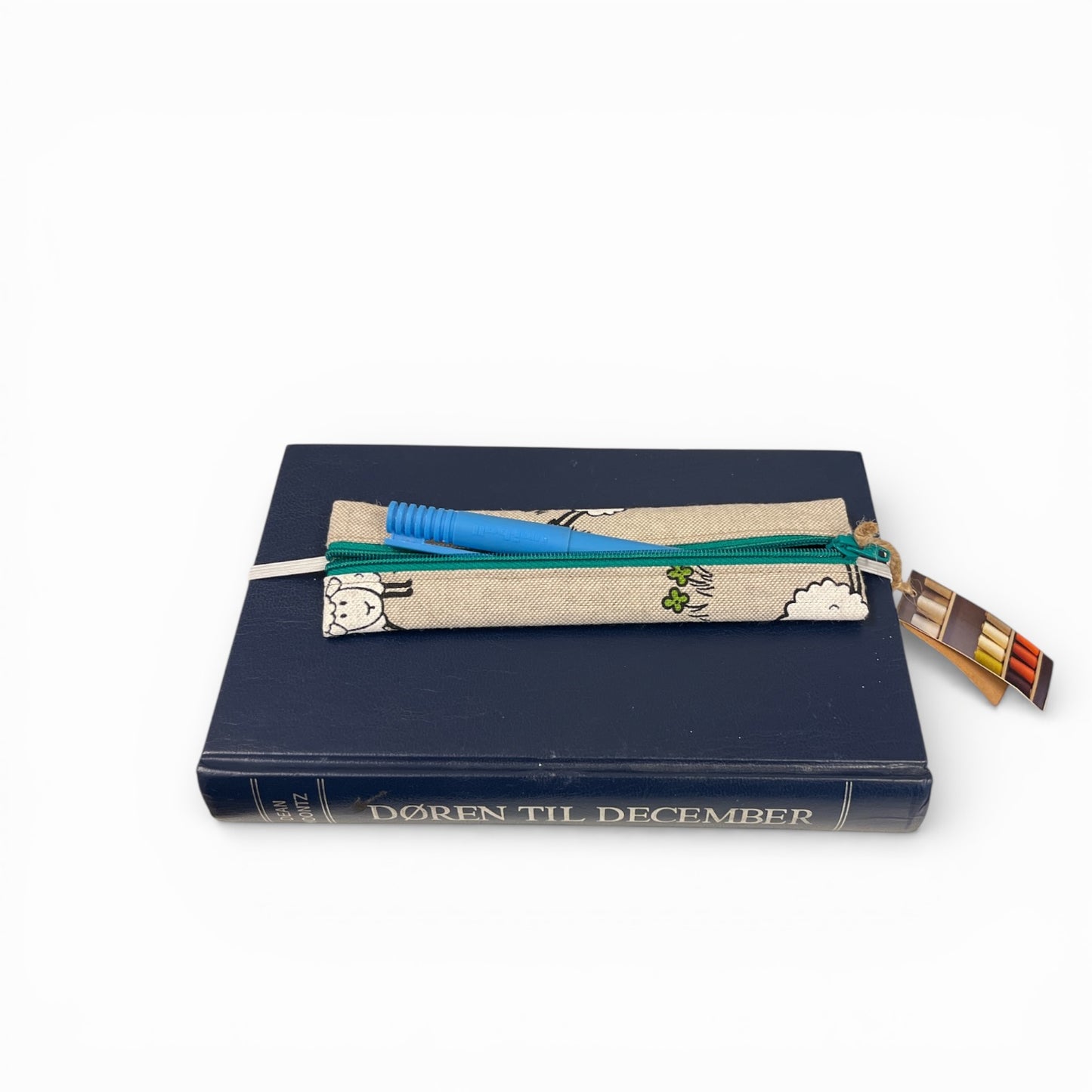 Bogmærke - penneholder