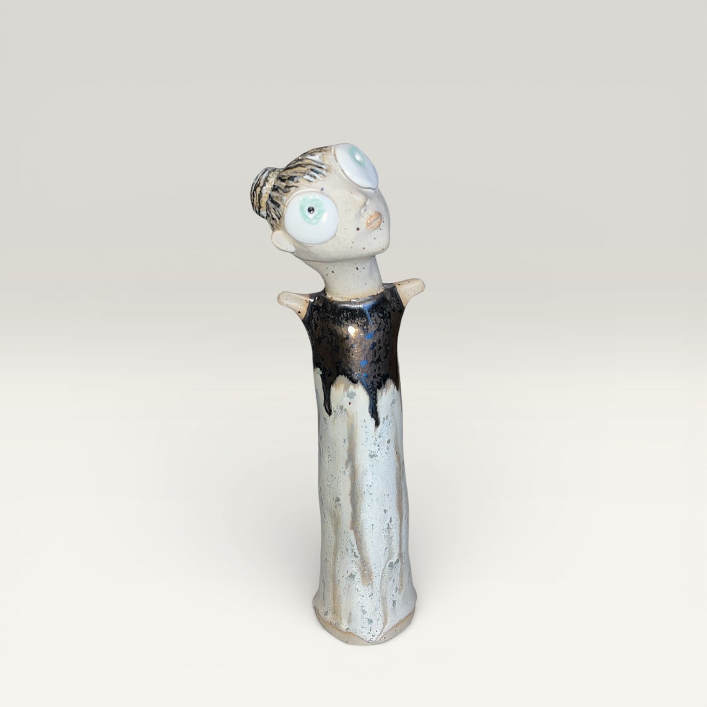 Statuette - kvinde med chignon