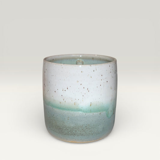 Krus uden hank - blågrøn