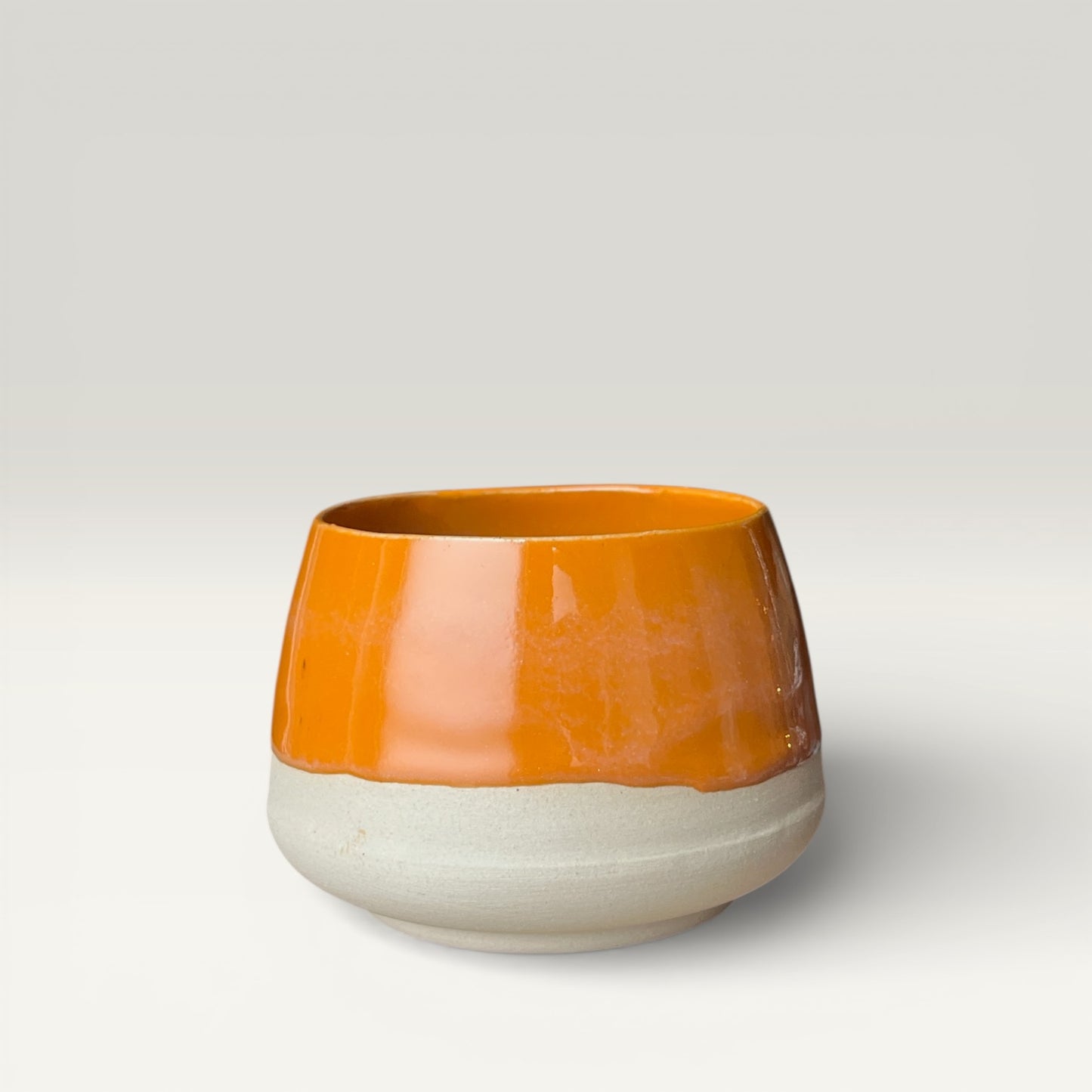 Lille skål - brændt orange