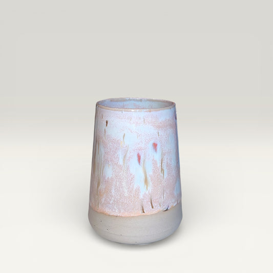 Høj vase i keramik - Rosa
