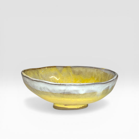 Skål formet som et påskeæg - gul