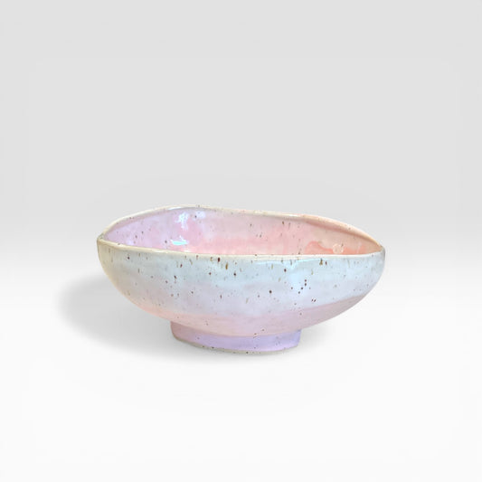 Skål formet som et påskeæg - lyserød