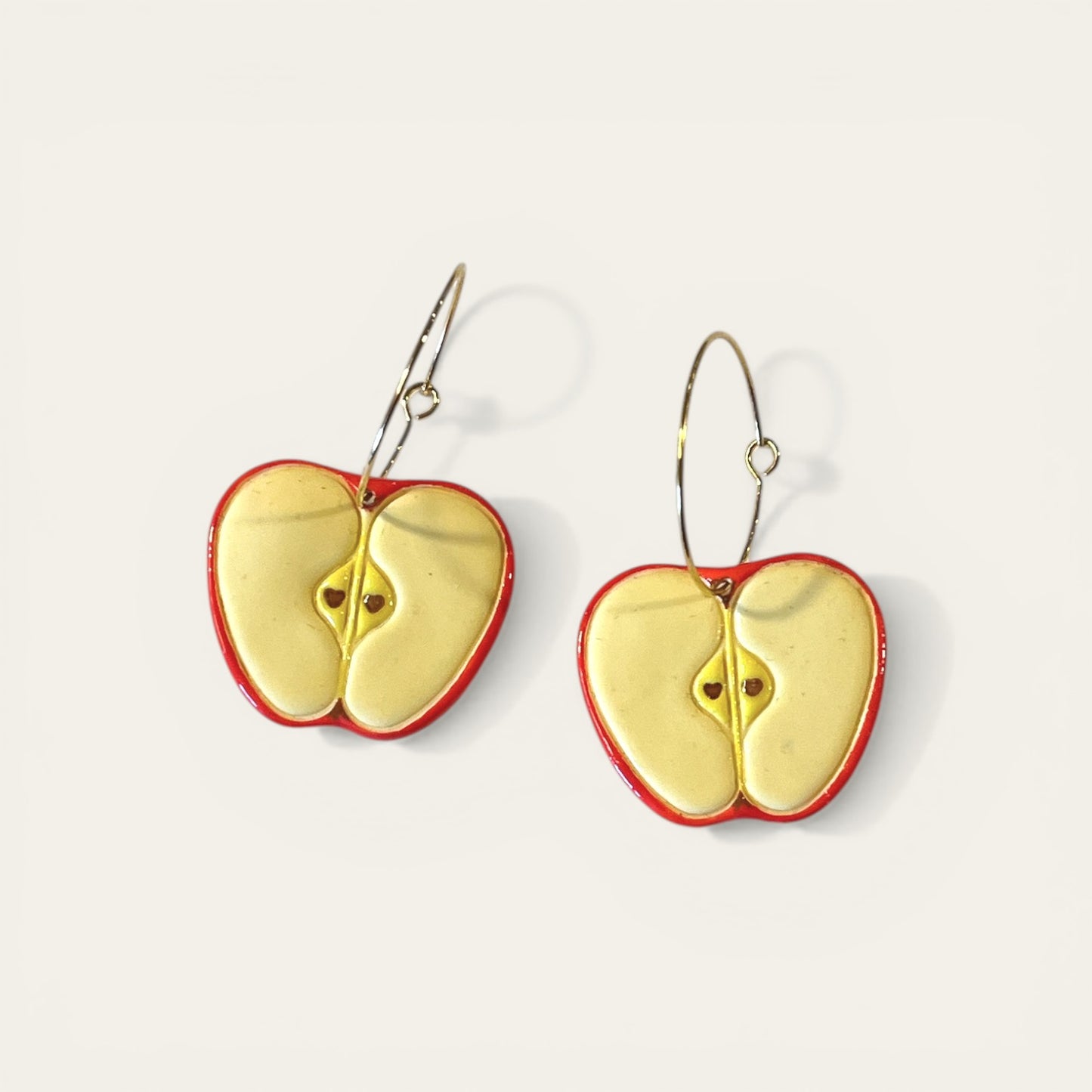 Æbleskiver - store øreringe