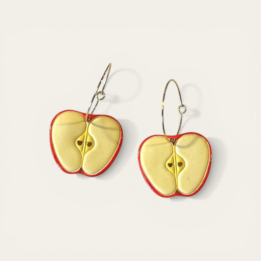 Æbleskiver - store øreringe