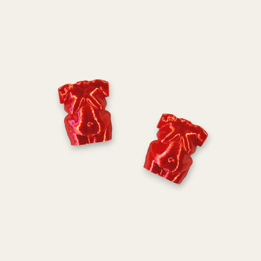 Ørestikker - rød torso (Camilla)