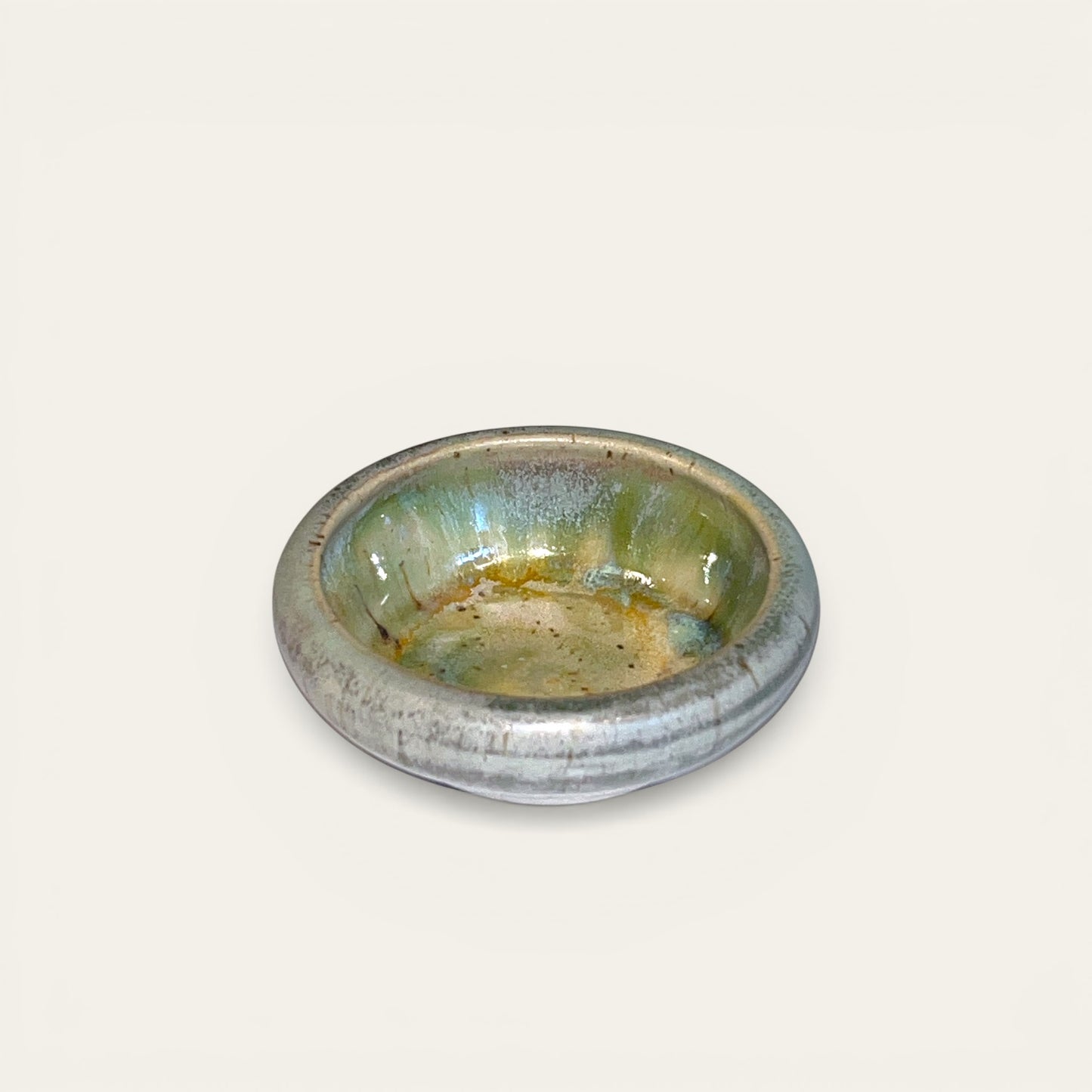 Lille keramiksaltkar – hånddrejet, 8 cm – Karlines Keramik