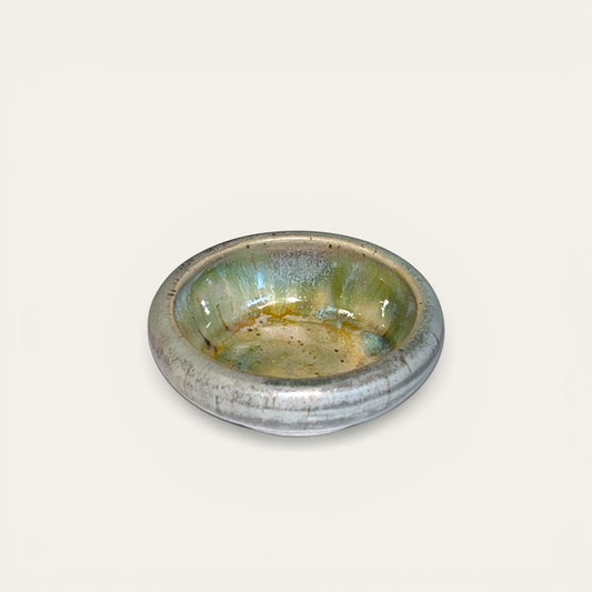 Lille keramiksaltkar – hånddrejet, 8 cm – Karlines Keramik