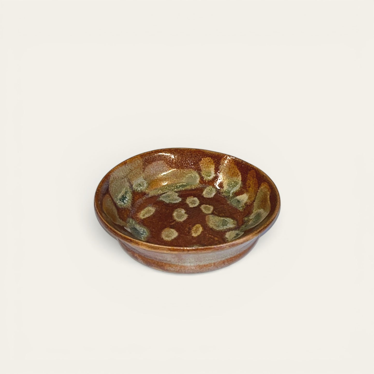 Lille keramiksaltkar – hånddrejet, 8 cm – Karlines Keramik