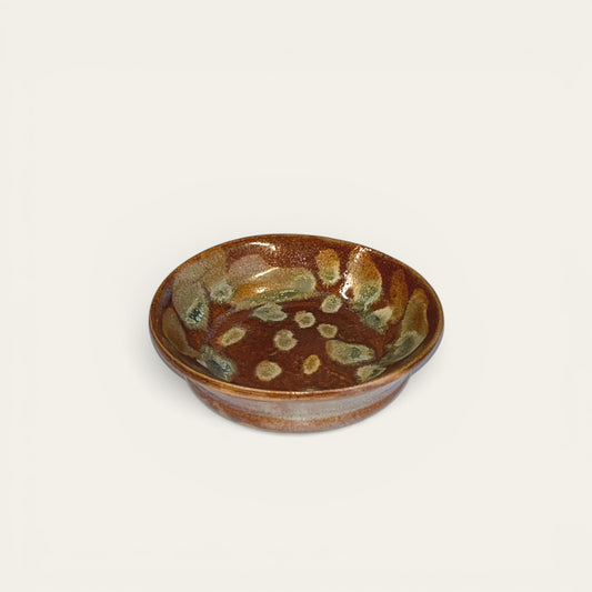 Lille keramiksaltkar – hånddrejet, 8 cm – Karlines Keramik