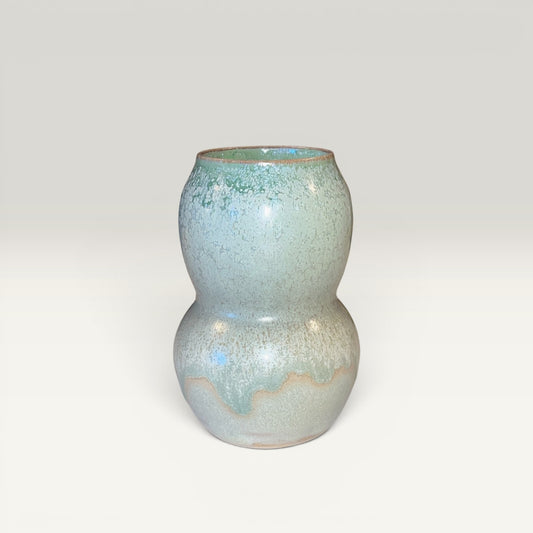 Keramikvase – hånddrejet, 11 cm – Karlines Keramik