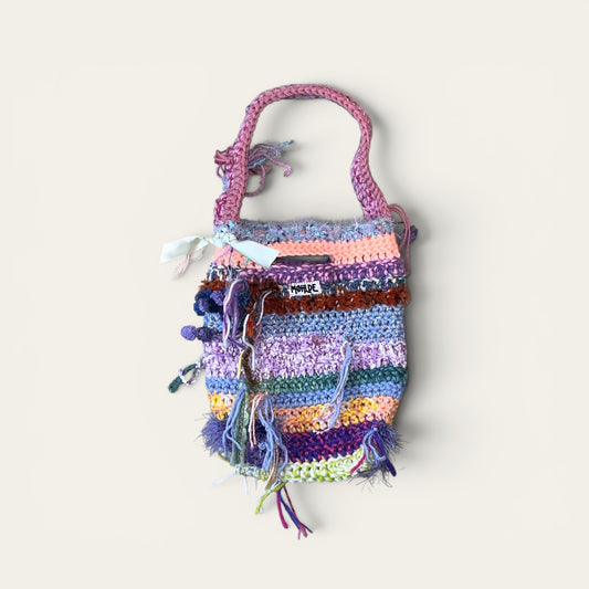 Hæklet mini totebag – Summer Dream | Møhlde