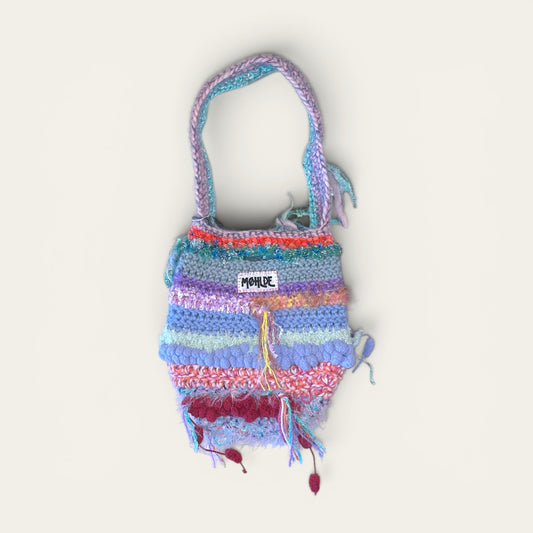 Hæklet mini totebag – Fairy Dream | Møhlde