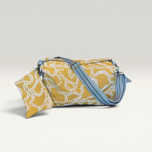 Håndlavet boxy crossbody-taske med pung – Karry | Jnortheved
