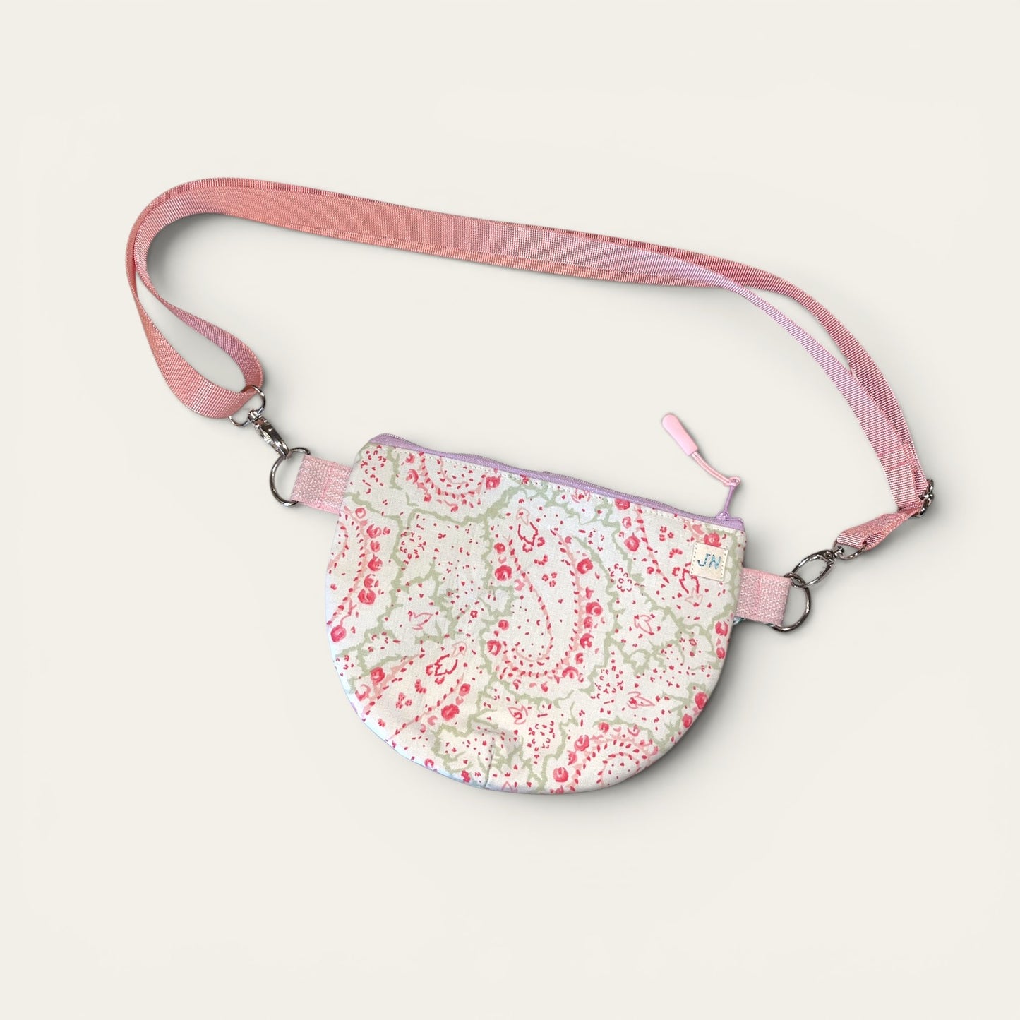 Håndlavet mini crossbody taske af skjorte – 20x15 cm – JNortheved