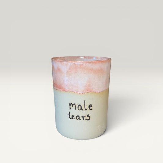 Stort krus – Male tears | By Victoria Juul