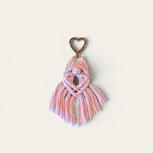 Macrame nøglering - vulva