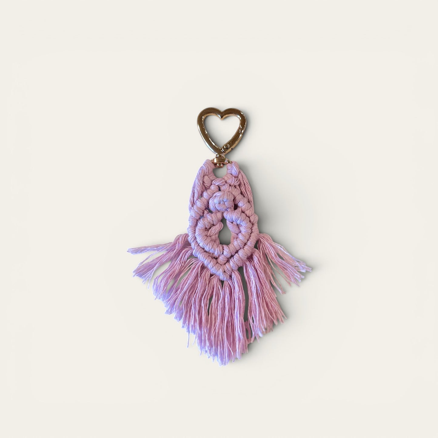 Macrame nøglering - vulva