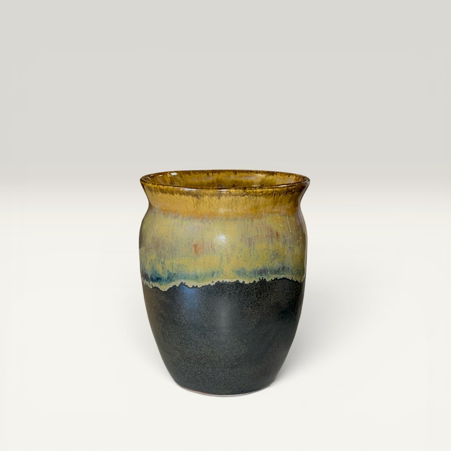Vase i Retro Brun – Karlines Keramik