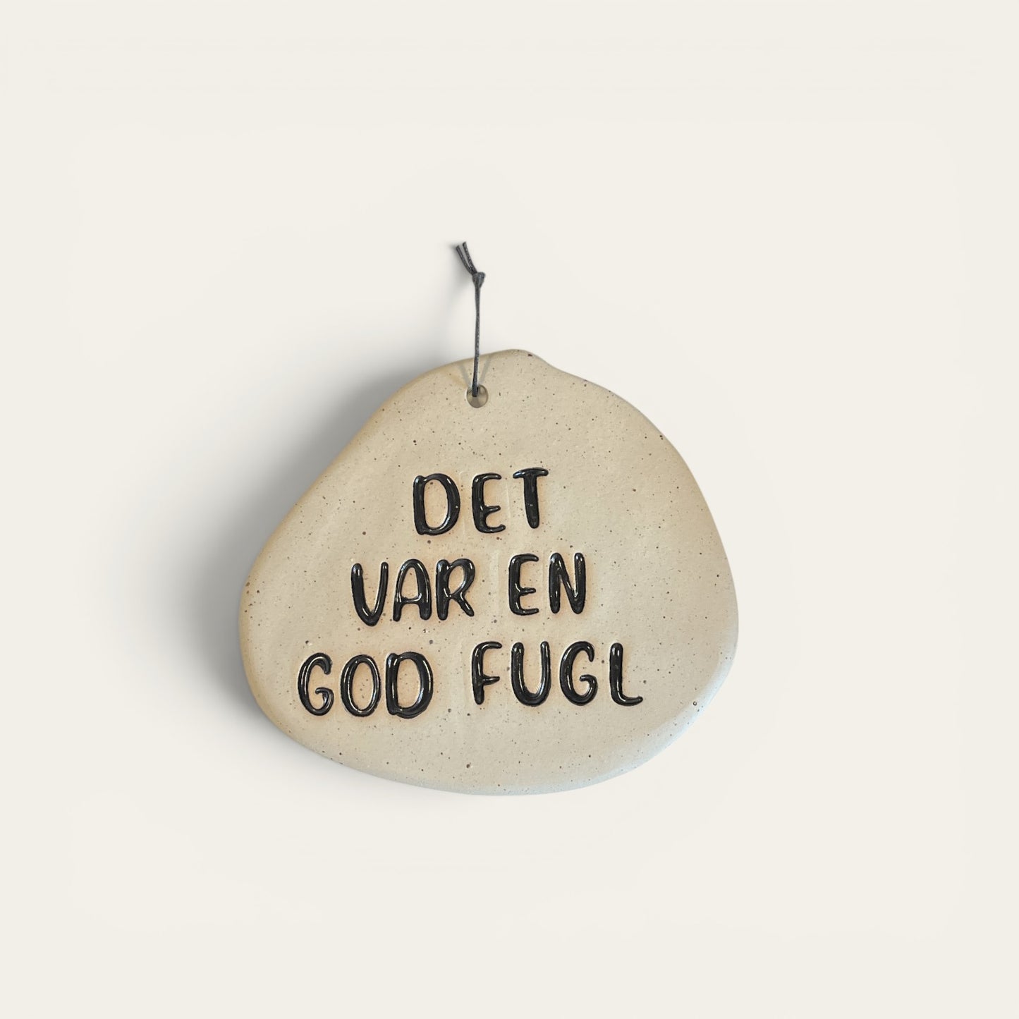 Keramikskilt – Det var en god fugl (stor) | Jøwjøw