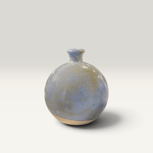 Håndlavet boble vase i keramik – 10 cm | Famalut