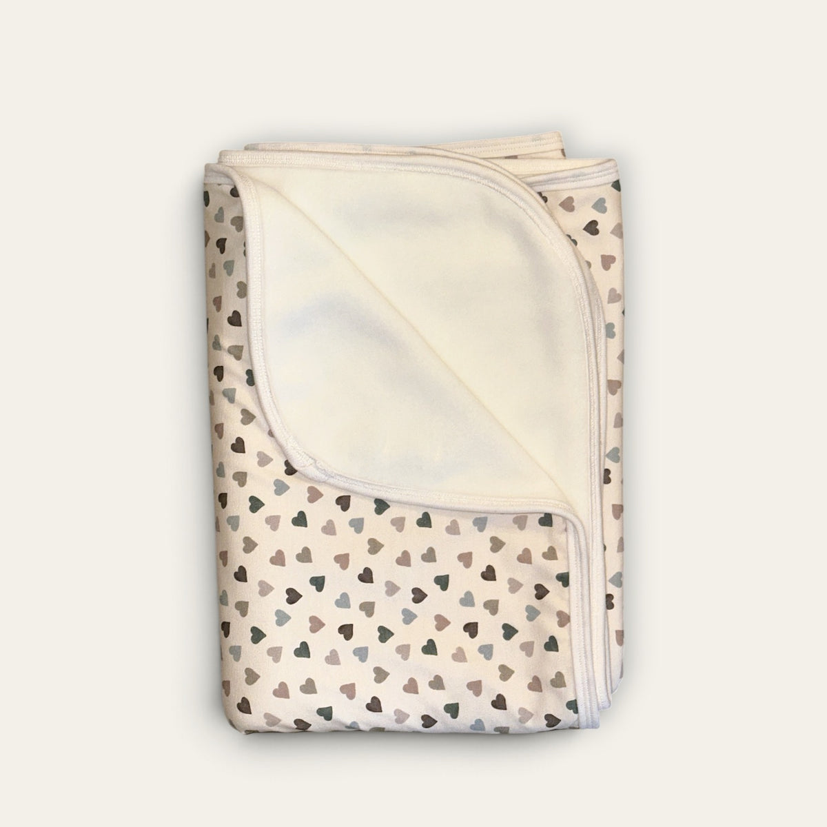 Håndlavet Baby Tæppe Jersey 70x100cm - Blødt Minky Fleece Tæppe til Barnevogn (flere varianter)