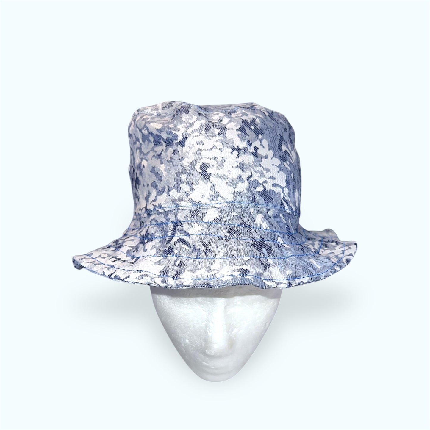 Bøllehat i blåt armystof str 56 (Copy) HG Design