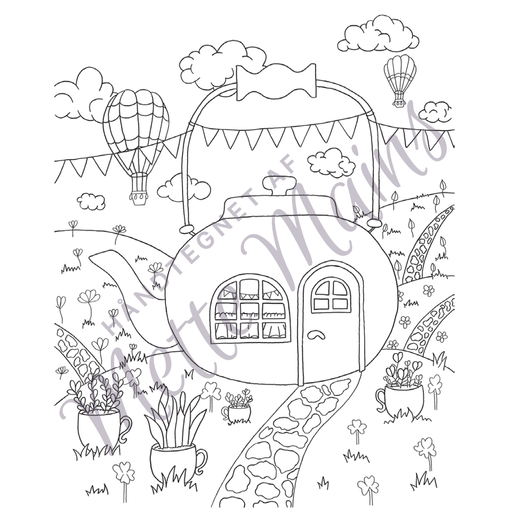 Malebog: Hemmeligheder fra Skovbunden Mette Mains