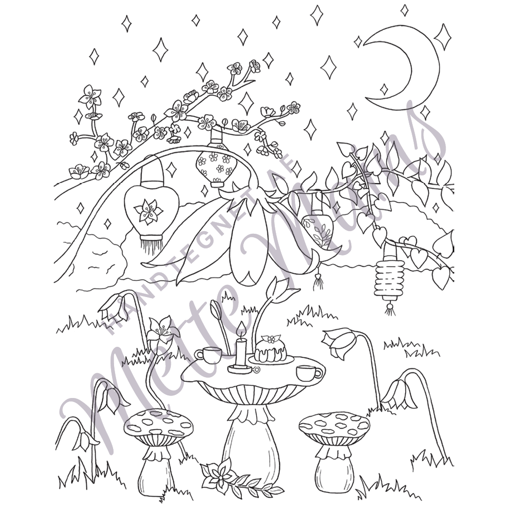 Malebog: Hemmeligheder fra Skovbunden Mette Mains