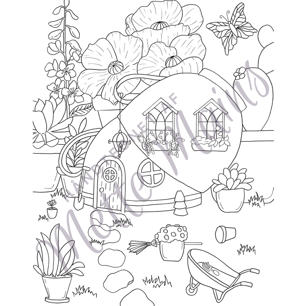 Malebog: Hemmeligheder fra Skovbunden Mette Mains