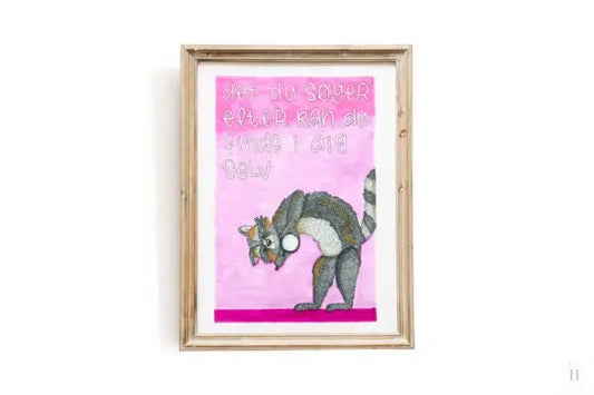 Statement plakat - Det du søger Nanna Nør