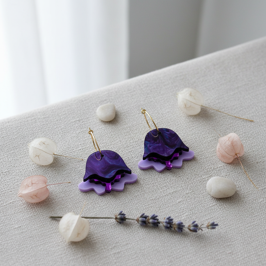 Flowers for me øreringe – stylet produktbillede