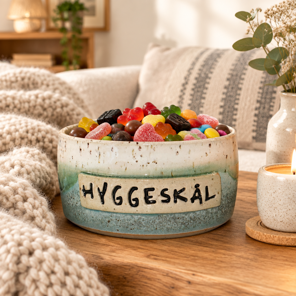 Hyggeskål teal Clay by Hornstrup – lifestyle