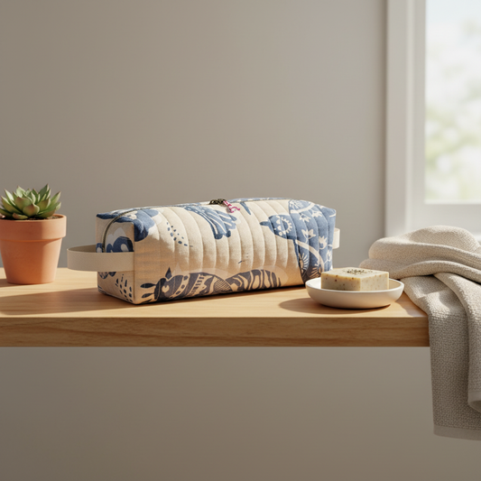 Stor toilettaske/grejtaske | Jnortheved
