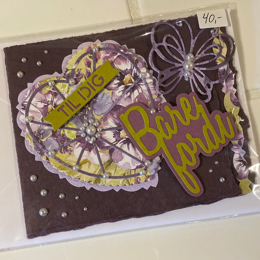 Bare fordi - kort Helle Vang