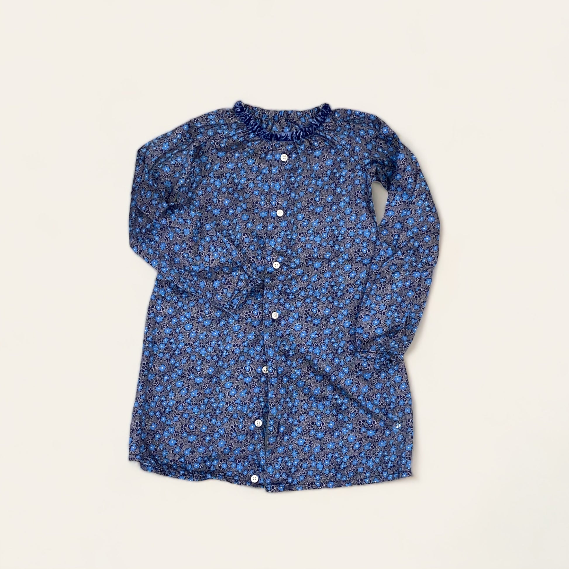 Kjole af upcycled stof str 110 HG Design