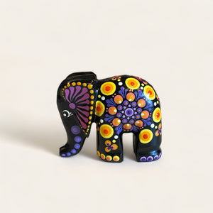 Lille elefant - Dotart dekoreret Zenjasworld