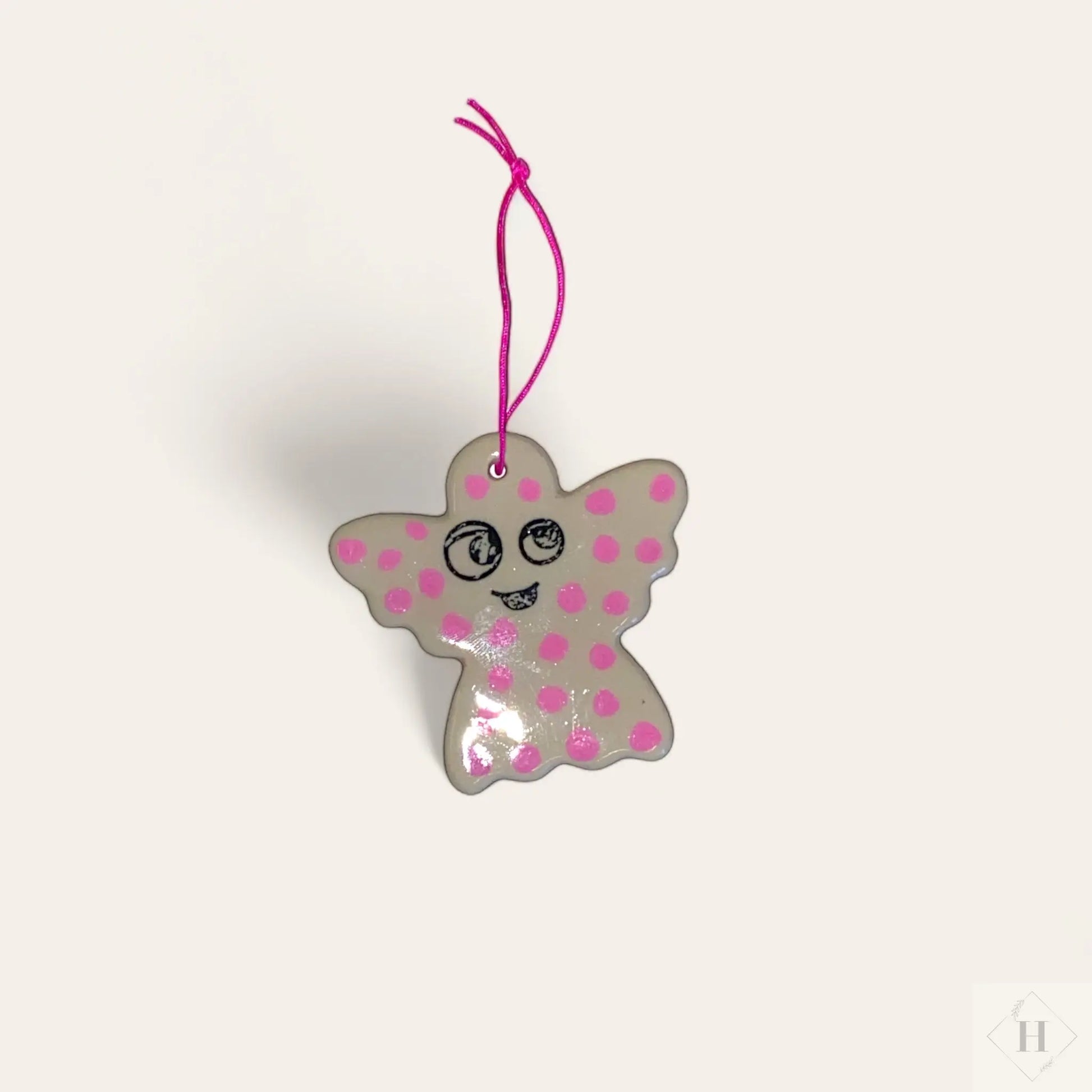 Stentøjs ophæng - skytsengel Gitte Bramm