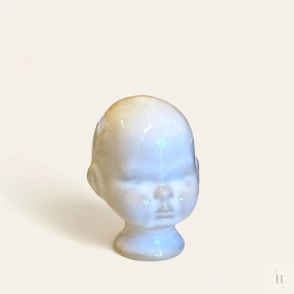 dukke hoved i keramik Gitte Bramm