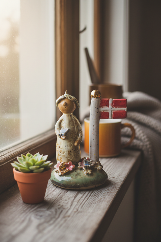 Febasse – Blomster, flag og sommerfugle