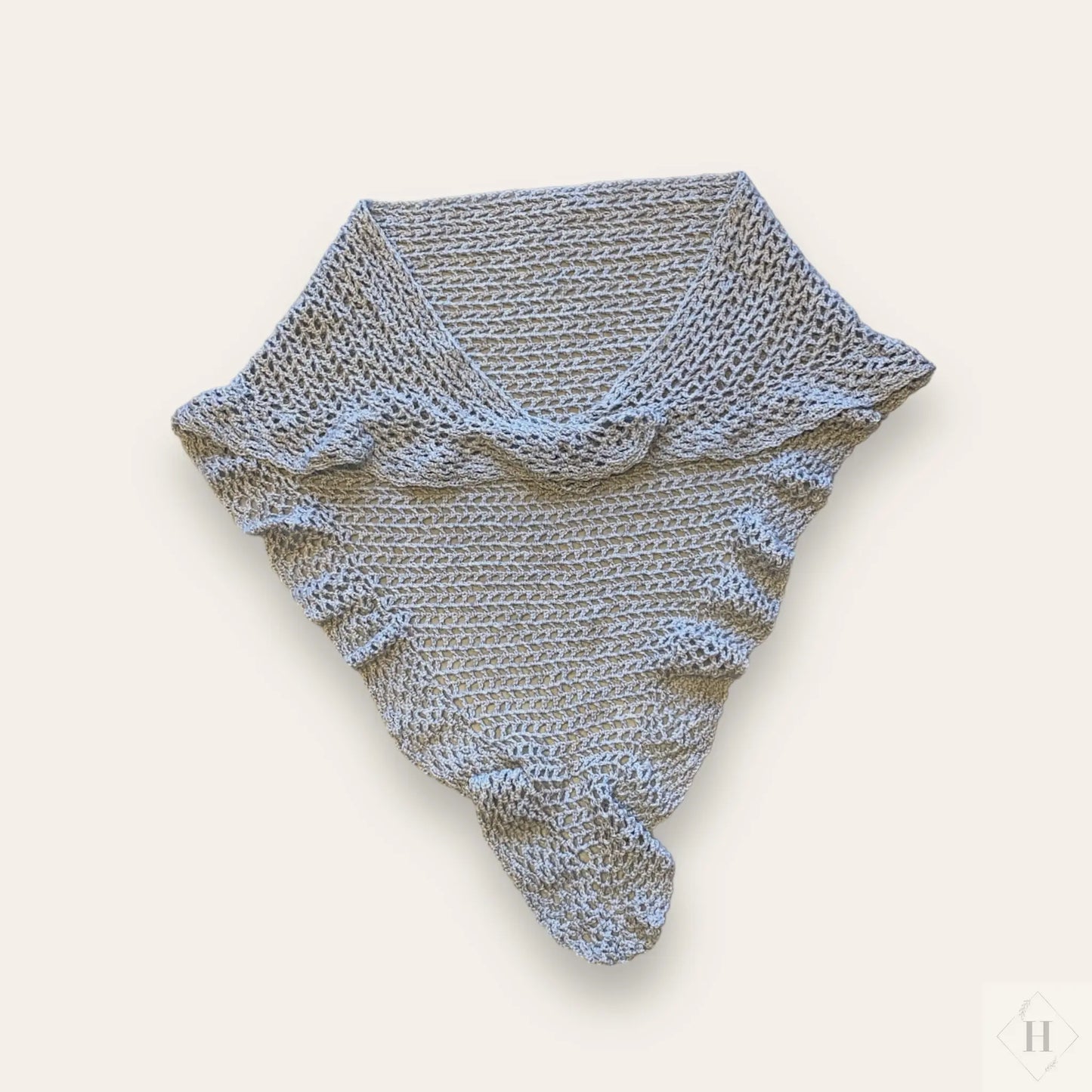 Sjal i blødt uld Jnortheved